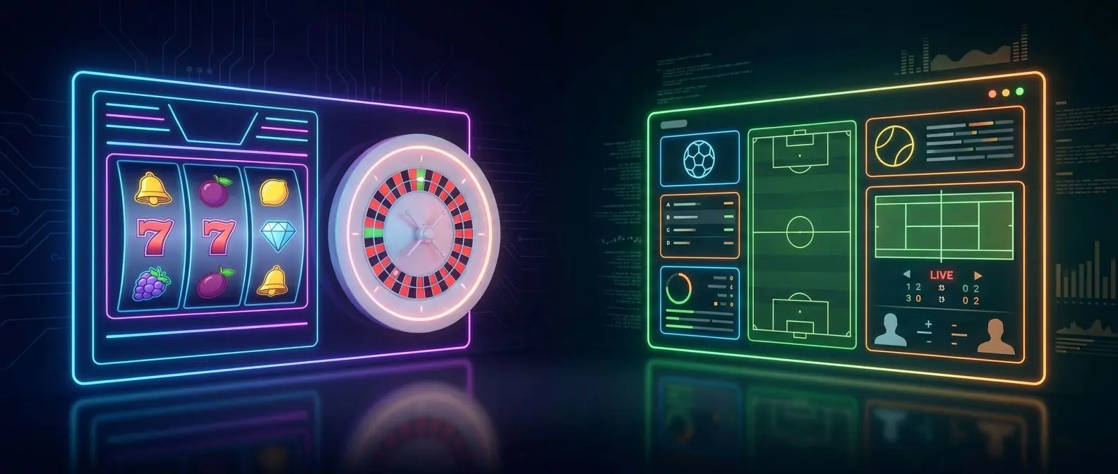 Banner con casino online y apuestas deportivas en una sola pantalla